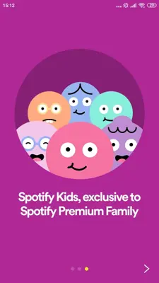 Spotify Kids android App screenshot 2